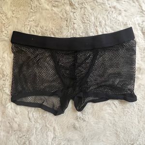 Mens Fishnet Boxer Briefs